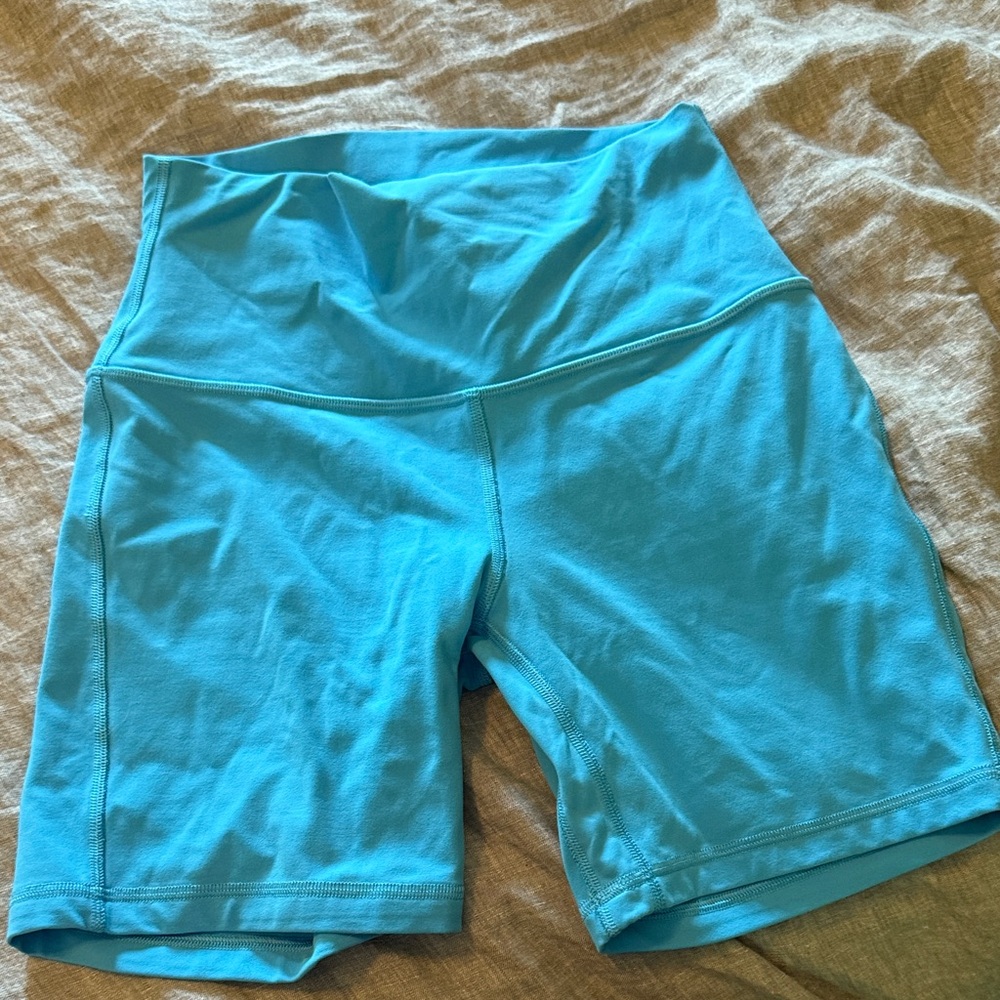 Women's Blue biker Shorts